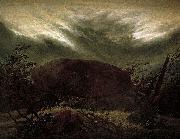 Caspar David Friedrich Hunengrab im Herbst oil painting artist